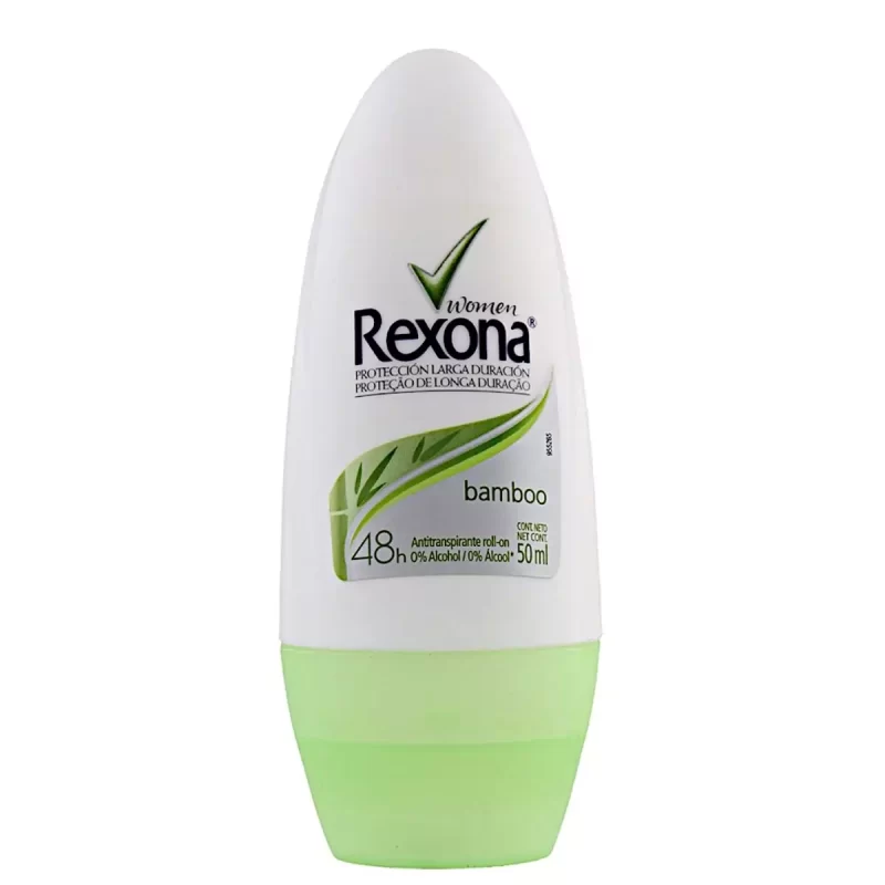 78924345 Desodorante Antitransp Rollon Rexona Women Bamboo 48h 50mL