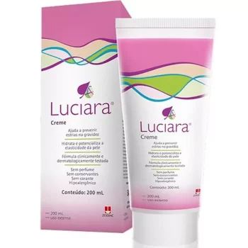 Luciara Creme Hidrat Preventivo de Estrias na Gestação 200mL