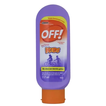 Off Kids Repelente Loção Infantil 117mL