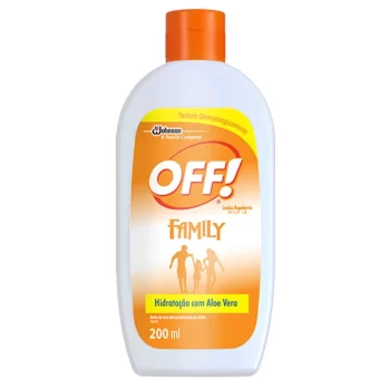 Off Family Repelente Loção com Aloe Vera 200mL