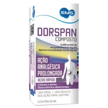 Dorspan Composto Gotas 10mg/250mg/mL 20mL