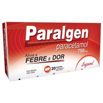 Paralgen 750mg c/ 20 Comprimidos