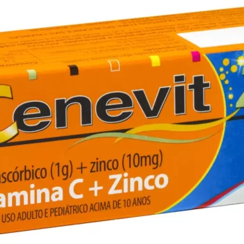Cenevit Zinco 1g/10mg c/ 10 Comprimidos Efervescentes