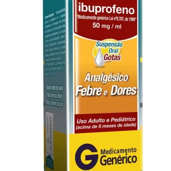 Ibuprofeno Gotas 50mg/mL 30mL Genérico Germed