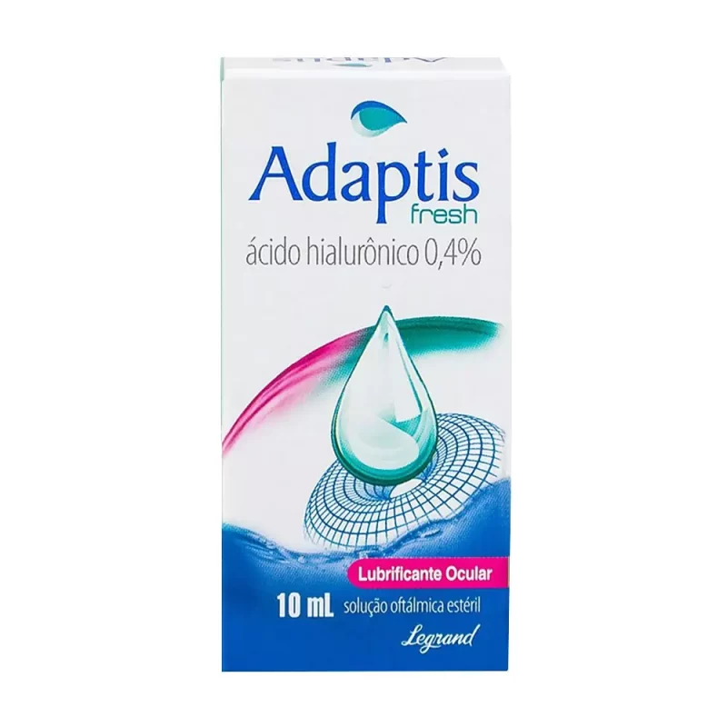 7896004749013 Adaptis Fresh Solução Oftálmica Lubrificante Ocular 0,4% 10mL