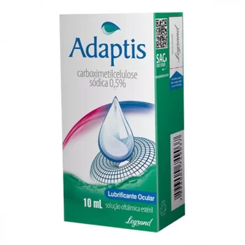 Adaptis Solução Oftálmica Lubrificante Ocular 0,5% 10mL