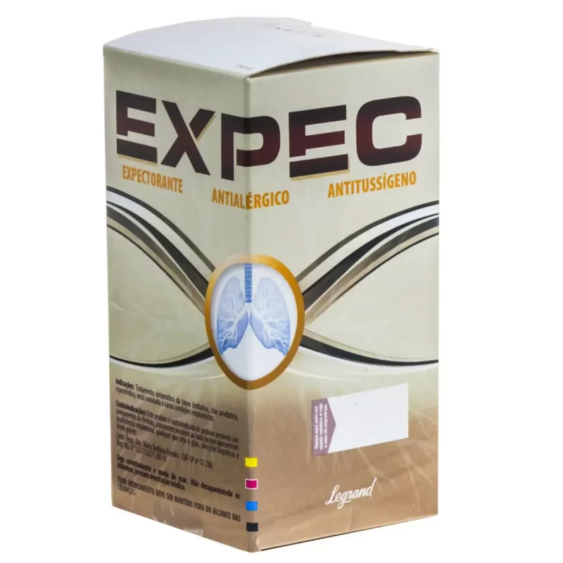 Expec Xarope Expectorante Antialérgico 120mL