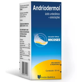 Andriodermol Solução Tópica 50mL