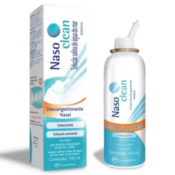 Nasoclean Solução Nasal Salina IsoTônica Água do Mar 100mL