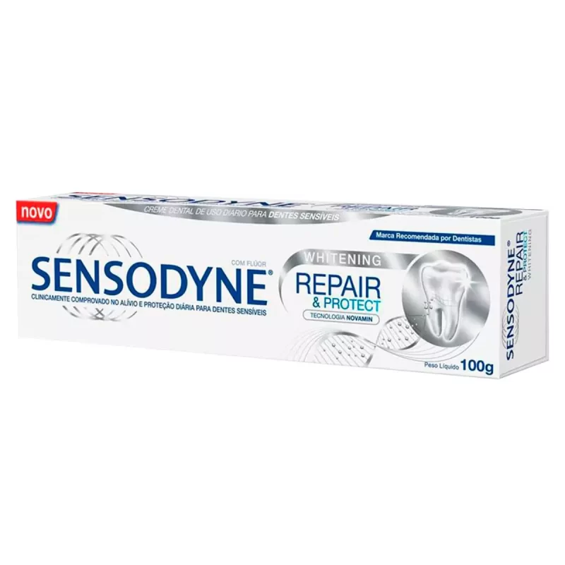 7896015528577 Sensodyne Repair e Protect Whitening Creme Dental 100g