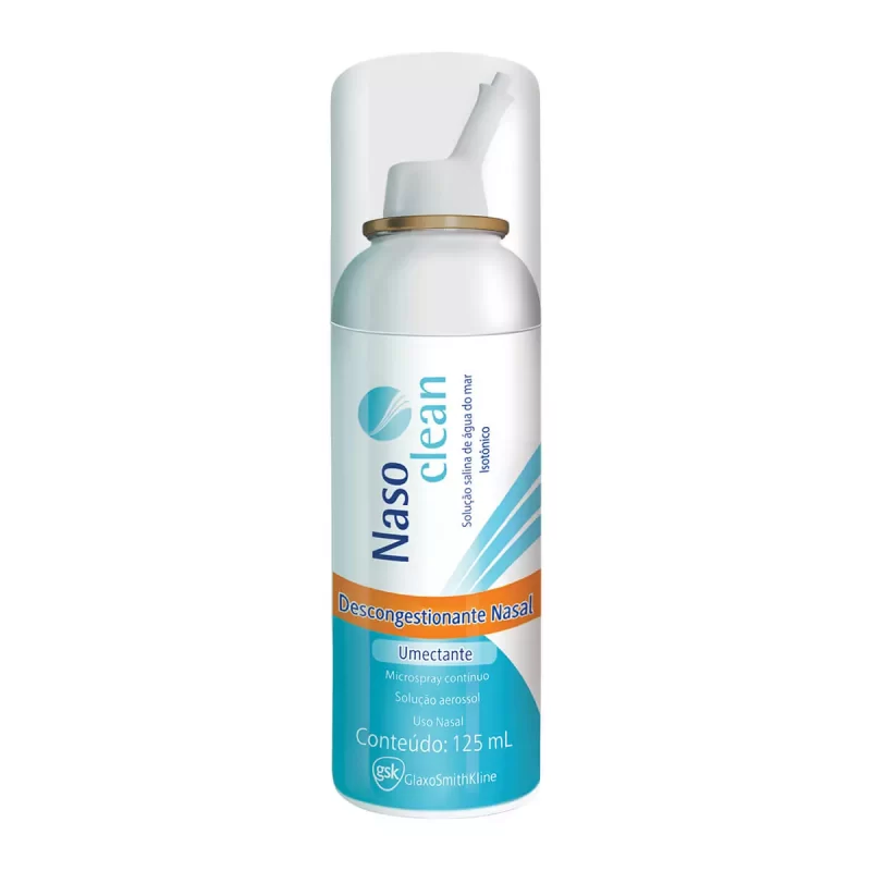 7896015530372 Nasoclean Solução Nasal Salina IsoTônica Água do Mar 125mL