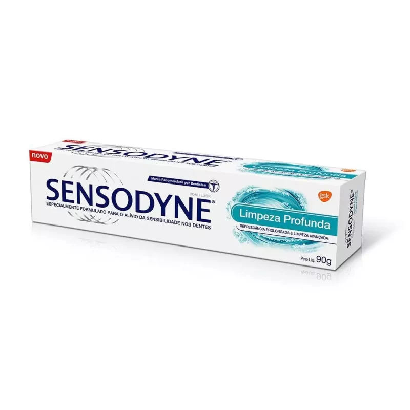 7896015591106 Sensodyne Limpeza Profunda Creme Dental 90g