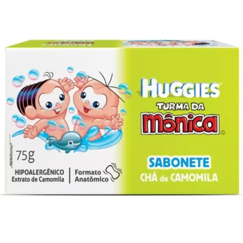 Sabonete Huggies Turma da Mônica Chá de Camomila 75g