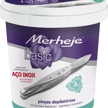 Pinça Com Ponta Reta Merheje Basic