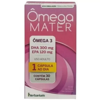 Ômega Mater Suplemento Para Gestante c/Ômega 3 c/30 Cápsulas