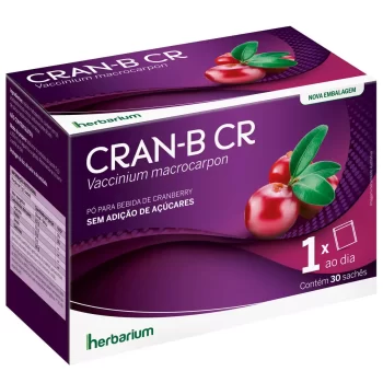 Cran-B CR c/30 Saches de 5g Cada Sem Açúcar