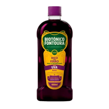 Biotonico Fontoura Solução Oral Uva 400mL