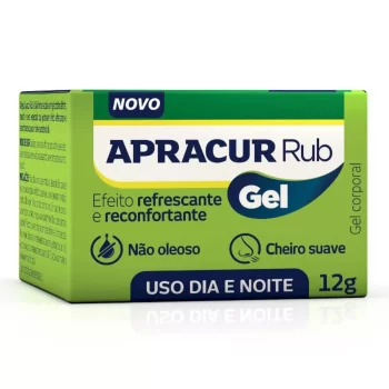 Apracur Rub Gel Vaporizante Refrescante e Reconfortante 12g