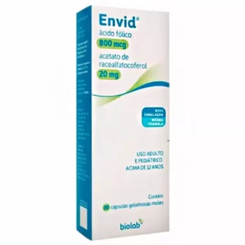 Envid 800mcg/20mg c/ 30 Cápsulas