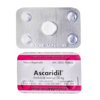 Ascaridil Adulto 150mg c/ 1 Comprimido