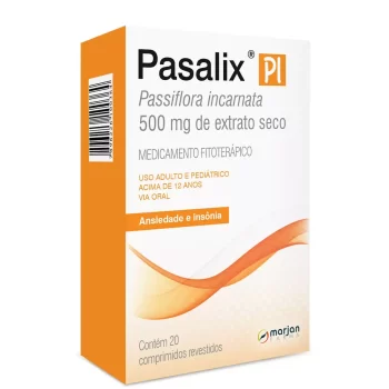 Pasalix PI 500mg c/ 20 Comprimidos