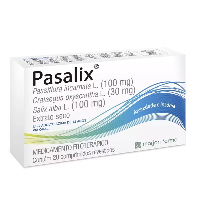 7896226102818 Pasalix c/ 20 Comprimidos