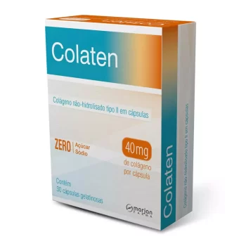 Colaten Colágeno Tipo 2 400mg c/ 30 Cápsulas