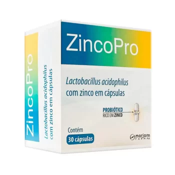 Zincopro c/ 30 Cápsulas