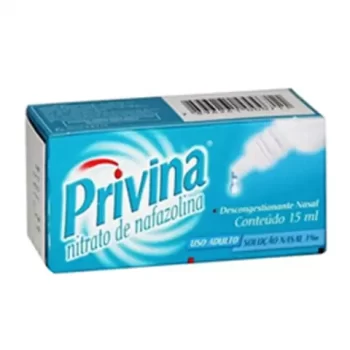 Privina Solução Nasal 1% 15mL