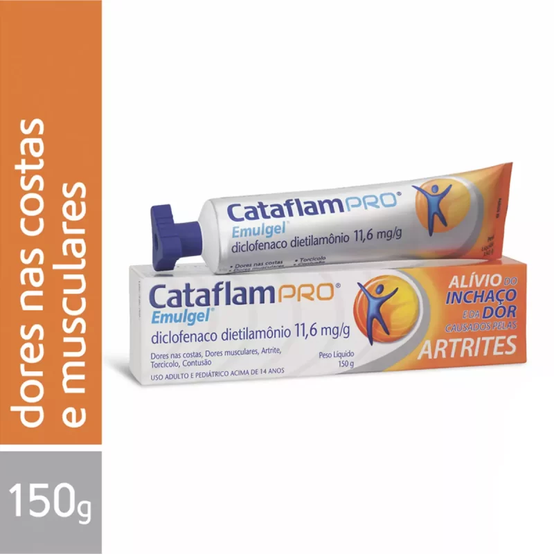 7896261018310 CataflamPRO Emulgel Gel 11,6mg/g 150g