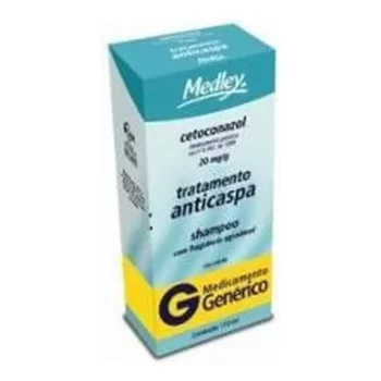 Cetoconazol Shampoo Anticaspa 20mg/mL 110mL Genérico Medley