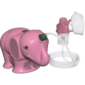 Inalador Compressor Inalafante Rosa Omron Bivolt