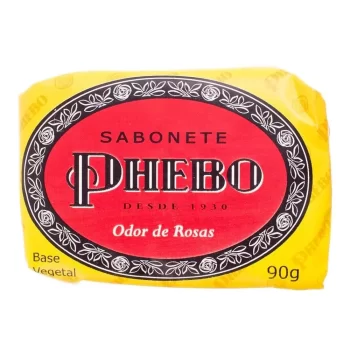 Phebo Odor Rosas Sabonete Vegetal de Glicerina Granado 90g