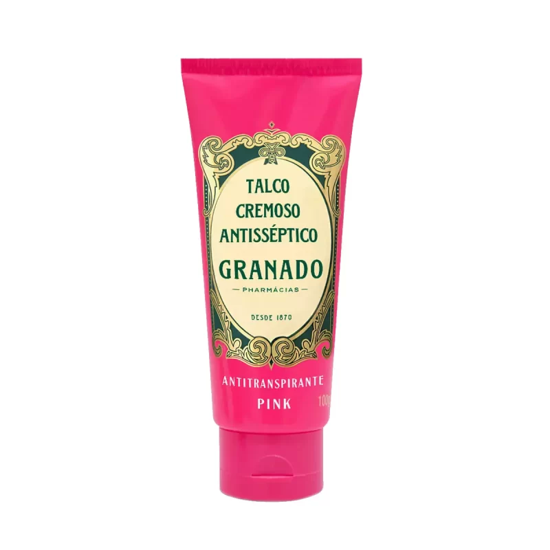 7896512914415 Talco em Creme Granado Pink 100g – Cremoso Antisséptico
