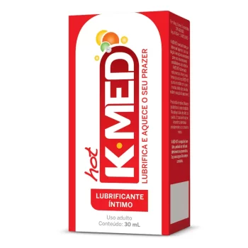 K-MED Hot Gel Lubrificante Íntimo 30mL