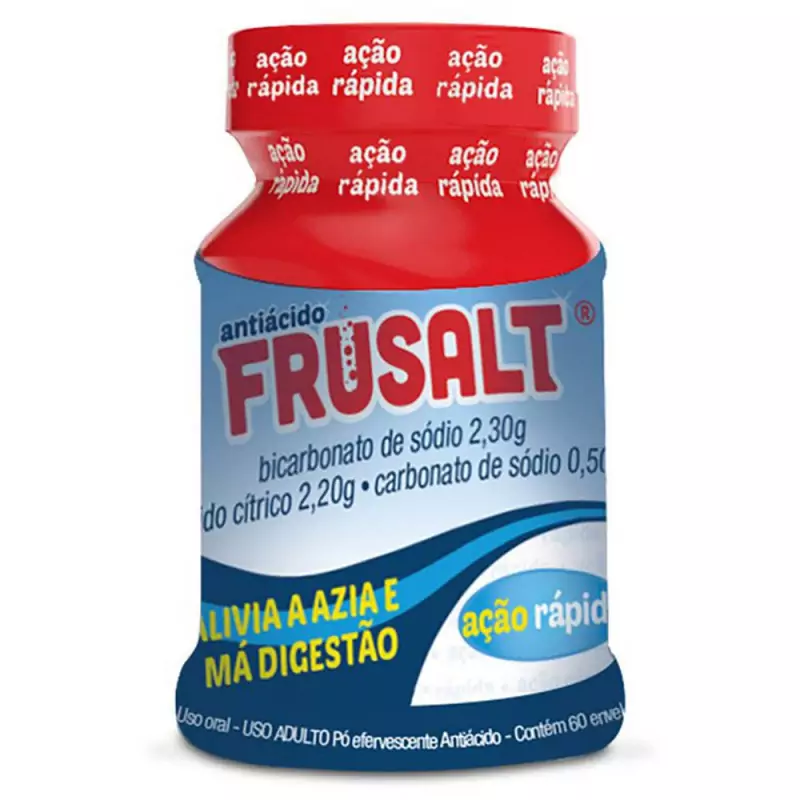 7896523219608 Frusalt Efervescente Tradicional Pote 100g
