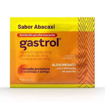 Gastrol Antiácido em Pó Sabor Abacaxi Sachê 5g