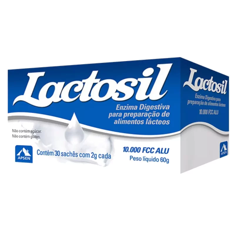 7896637026307 Lactosil 10.000FCC c/ 30 Sachês de 2g Cada