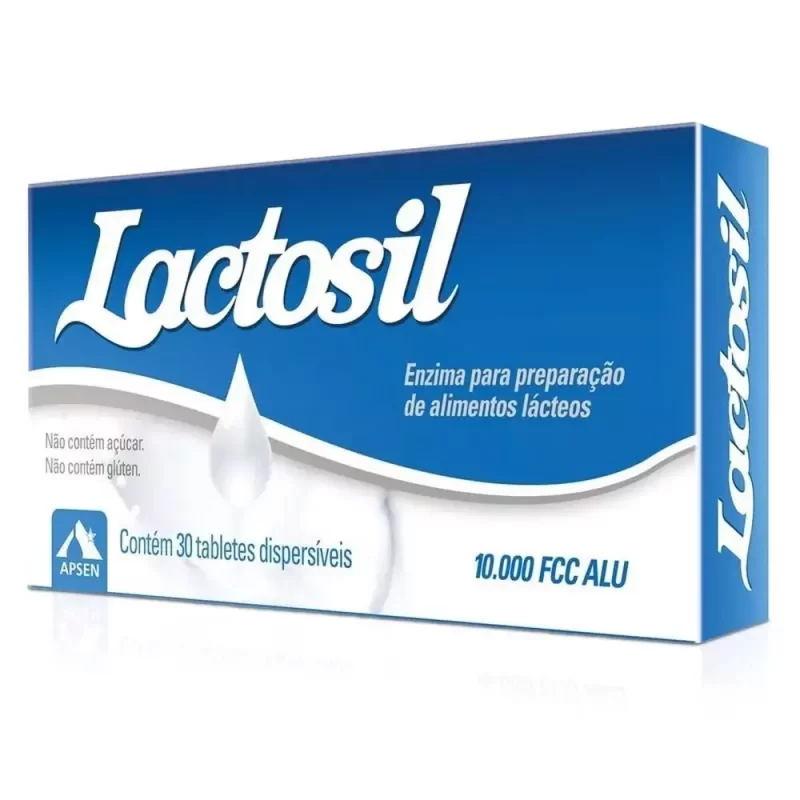 7896637026802 Lactosil 10.000FCC c/ 30 Tabletes