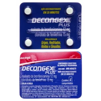 Decongex Plus c/ 4 Comprimidos