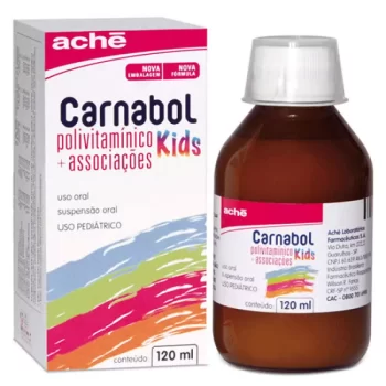 Carnabol Kids Suspensão Oral Pediátrico 120mL