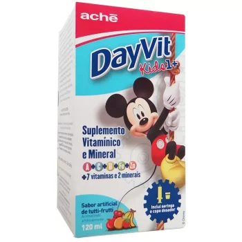 Dayvit Kids Suspensão Oral Sabor Tutti Frutti 120mL