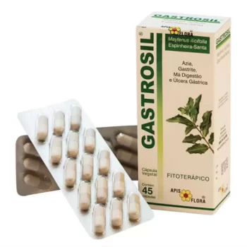 Gastrosil Espinheira Santa Apis Flora c/ 45 Cápsulas