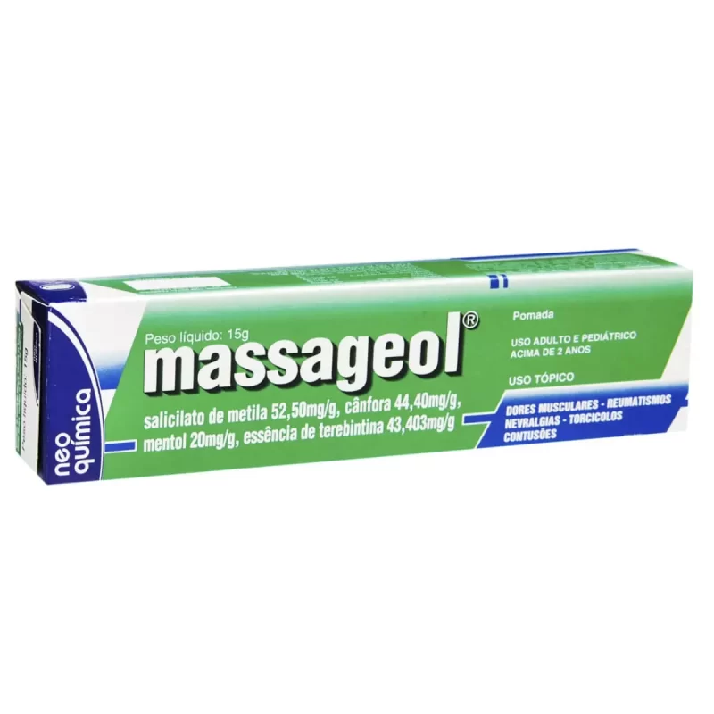 7896714230054 Massageol Pomada 15g Neo Quimica