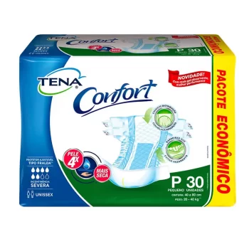 Fralda Geriátrica Tena Confort P c/ 30 Unidades