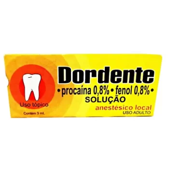 Dordente Anestésico Local Flaconete 3mL