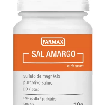 Sal Amargo Sulfato de Magnésio Farmax 30g