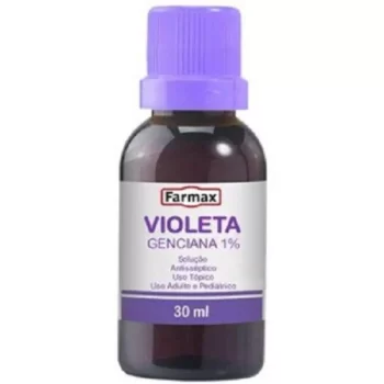 Violeta Genciana Solução 1% Farmax 30mL