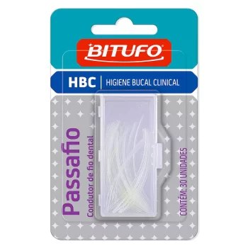 Fio Way Passador de Fio Dental Bitufo c/ 30 Unidades