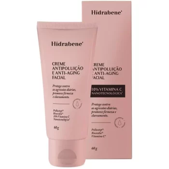 Hidrabene Creme Antipoluição e Anti-Aging Facial 60g